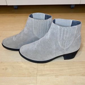 Wanted Gray Ankle Booties